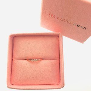 Women's Blush & Bar Rose Gold Emmie Ring